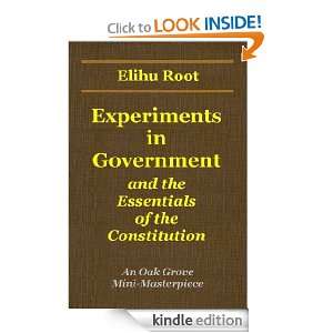   Essentials of the Constitution Elihu Root  Kindle Store
