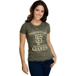 San Francisco Giants Infantry Camo Womens Cooperstown Pure Victory 