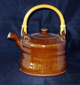 Early Warren MacKenzie Studio Mingei Pottery Teapot Tea pot Shoji 