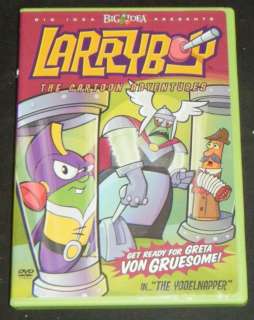 VEGGIE TALES LARRYBOY The Cartoon Adventures   DVD  