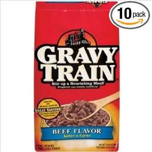 Del Monte Gravy Train Dog Food, 4 pounds (Pack of 10):  
