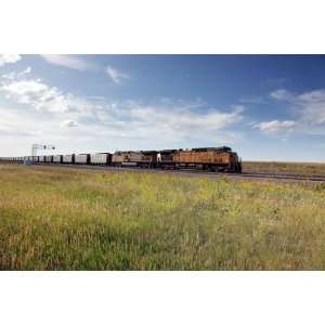 Union Pacific Train near Casper, Wyoming   16x20   Fine Art Gicl??e 