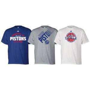  Detroit Pistons Triple Threat T Shirt Combo Pack Sports 
