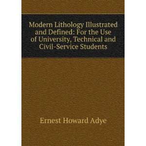   , Technical and Civil Service Students: Ernest Howard Adye: Books