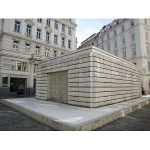  Jewish Holocaust Memorial in Judenplatz, Vienna, Austria 