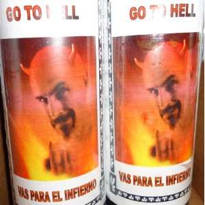  Go to Hell   Vas Para El Infierno Prepared 7 Day Candle 
