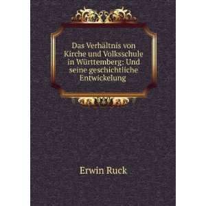   : Und seine geschichtliche Entwickelung .: Erwin Ruck: Books
