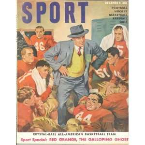   December 1950 Red Grange, The Galloping Ghost: Sports & Outdoors