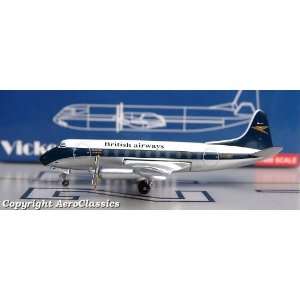  Aeroclassics BOAC British Airways Viscount 700 Model 