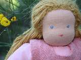 WALDORF STEINER HANDMADE DOLL LARGE (38 cm high) GIRL  