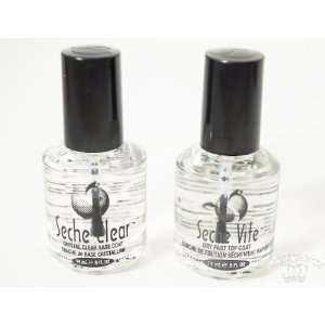  Seche Vite Dry Fast Top Coat/Seche Clear Crystal Clear 