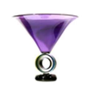    Correia Designer Art Glass, Bowl Purple Equinox