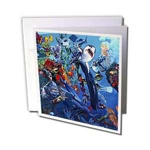  Steve Shachter Art   YEAR OF THE OCEANS   Greeting Cards 6 