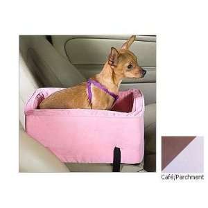  Luxury Console Dog Car Seat   Small/Cafe/Parchment: Pet 