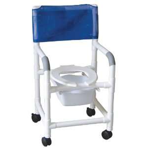   118 3 SQ PAIL Shower  Commode Chair