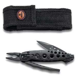   Black Scale and Assisted Opening Pliers, 2.25 inch Blade, 5.25 inch