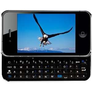 iPhone Mini Bluetooth Keyboard w/Case for 4G,Back up Power for iPHONE 