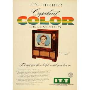   Ad Apollo Color Television Capehart Farnsworth   Original Print Ad