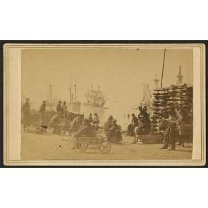  Coaling Admiral Farraguts fleet at Baton Rouge,Louisiana 