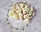Wholesale 50 pearl crystal bead magnet Hawaii necklace
