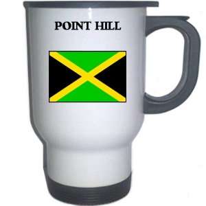  Jamaica   POINT HILL White Stainless Steel Mug 