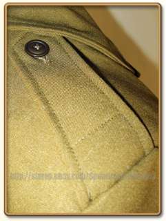 WW2 US Army AirForces Mustard IKE Jacket , L (44R)  