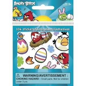  (4x5) Angry Birds Seasons Easter Bitty Bits Stickers