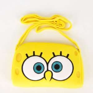  Spongebob Plush Shoulder Sling Bag Pouch Yellow Baby