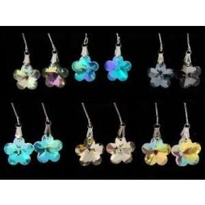   Daisy Earrings  6 Assorted AB Colors Case Pack 6 