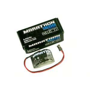    6.0V 1600mAh NiMH Marathon Hump Pack w/ Uni Plug Toys & Games