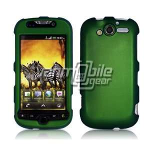 GREEN HARD CASE COVER + LCD SCREEN PROTECTOR + CAR CHARGER 