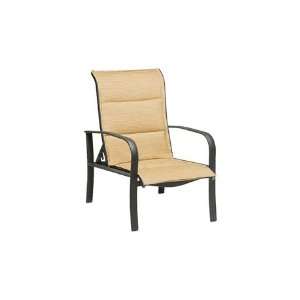  Woodard Fremont Padded Sling Adjustable Lounge Patio Chair 