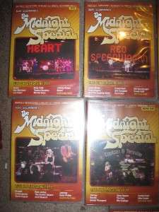 THE MIDNIGHT SPECIAL 17 DVDS,8 DVDS SEALED,1973 1980,AEROSMITH,KISS 