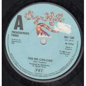   CAN 7 INCH (7 VINYL 45) UK SUGAR HILL 1982 TREACHEROUS THREE Music