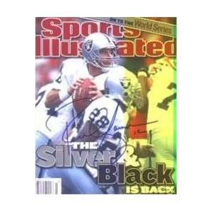  Rich Gannon Autographed/Hand Signed Sports Illustrated 