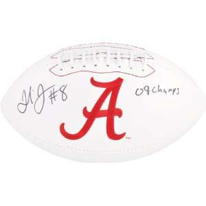 Julio Jones Autographed Football  Details: Alabama 