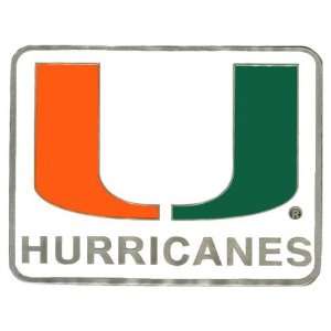  Miami Hurricanes NCAA Hitch Cover (Class 3): Sports 