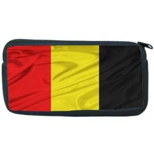 Belgium Flag Neoprene Pencil Case   pencilcase   Ipod Case   PSP Case 