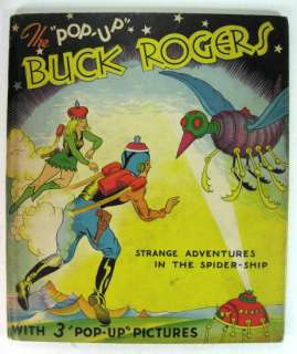 BUCK ROGERS 1935 POP UP BOOK ORIGINAL  