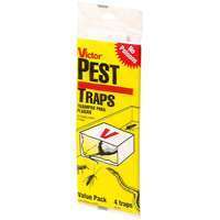 NEW LOT OF 24 VICTOR M184 RODENT PEST MOUSE GLUE TRAPS  