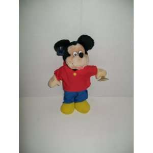 11 Applause Mickey Mouse Suction Plush Stuffed Doll 