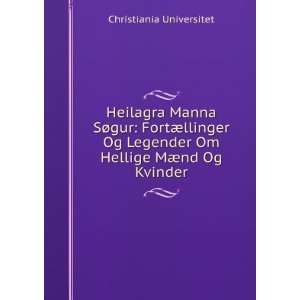  Heilagra Manna SÃ¸gur FortÃ¦llinger Og Legender Om 