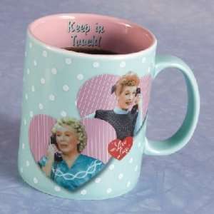  I Love Lucy Keep in Touch XL 18oz Coffee Mug *SALE 