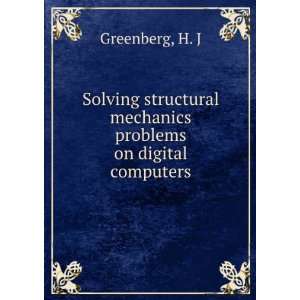   mechanics problems on digital computers: H. J Greenberg: Books