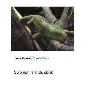  Solomon Islands skink Ronald Cohn Jesse Russell Books