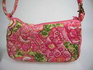 VERA BRADLEY Pink Quilted Small Handbag Bag Tote  