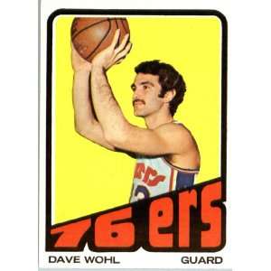   99 Dave Wohl Philadelphia 76ers ENCASED NBA CARD Sports Collectibles