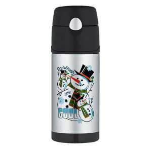  Thermos Travel Water Bottle Christmas Holiday Snowmen Are 