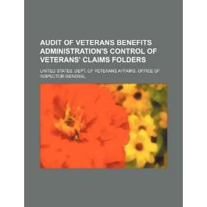  of Veterans Benefits Administrations control of veterans claims 