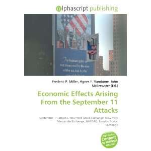  Economic Effects Arising From the September 11 Attacks 
